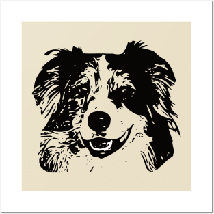 Australian Shepherd Dog Aussie Posters and Art